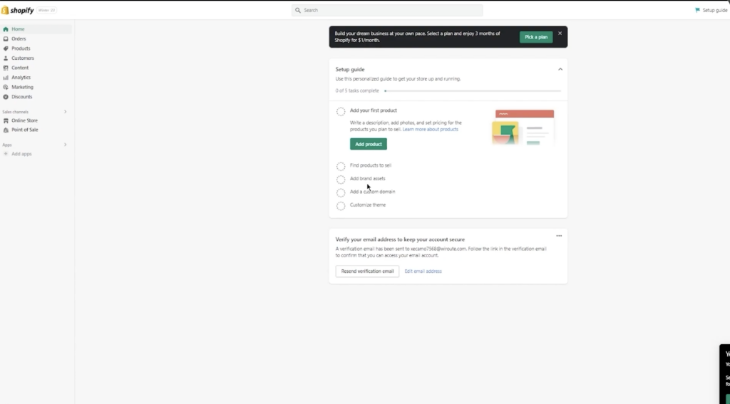 product add in shopify